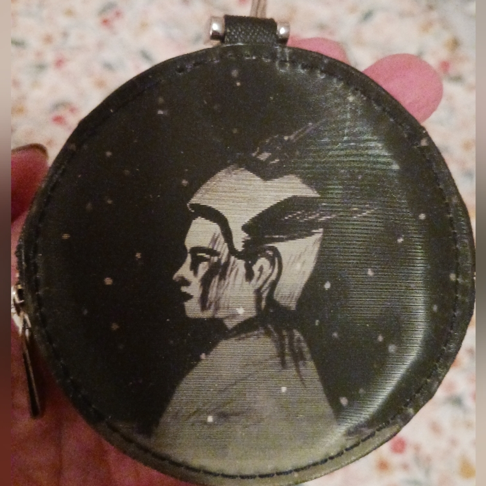 Marc by Marc Jacobs coin purse. Astronaut cosmonaut design key  chain charm